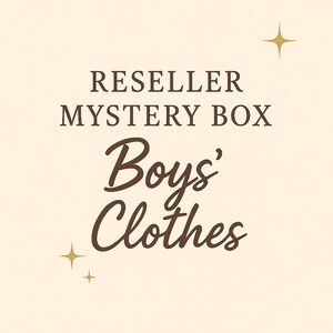 Reseller Boy’s Clothing Mystery Box | 10-15 NWT Items | Up to 5 lbs